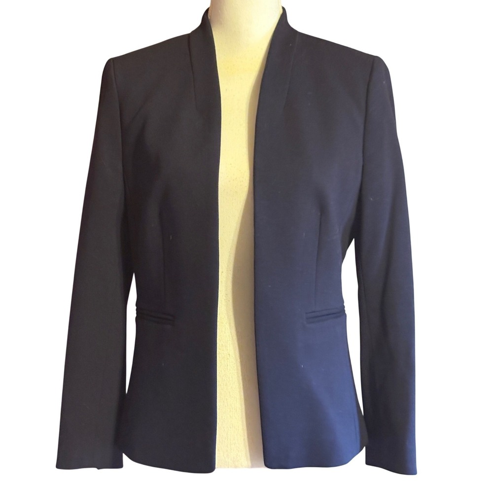 J.Crew 365 Navy Blue Blazer Size 8 Office, Career, Classic, Preppy, Timeless